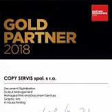 Canon Gold Partner 2018 podepsaný
