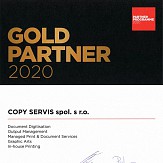 Canon Gold Partner 2020 podepsaný