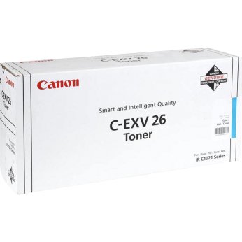 Azurový toner CANON C-EXV26 (1659B006) modrý pro iR C1021i, iR C 1028i C-EXV 26