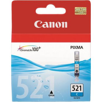 Canon CLI-521C cyan 2934B001 - originální