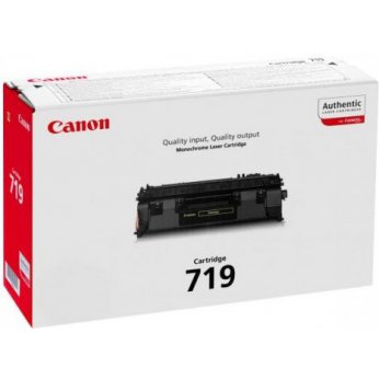 Canon 719 black 3479B002 - originální (poškozený obal)