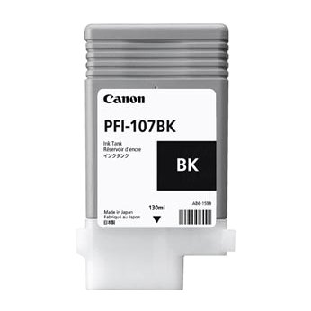 Canon PFI-107BK Black 6705B001 - originální