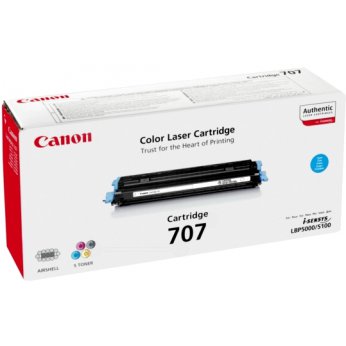 Canon 707 cyan 9423A004 - originální