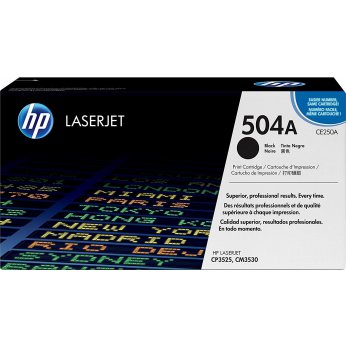 HP 504A black CE250A - originální