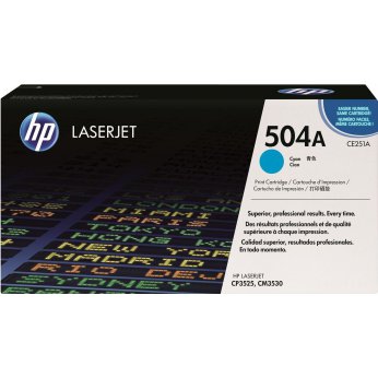 HP 504A cyan CE251A - originální