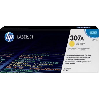 HP 307A yellow CE742A - originální
