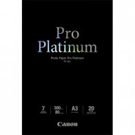 Lesklý fotopapír pro inkoustový tisk Canon PT-101 A3, 20 listů - 300 g/m2