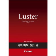 Fotografický papír Canon LU-101 A3+ lesklý - 260g/m2, Ink Jet 6211B008 - 20 listů