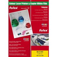 Fólie Folex BG-72 WO - bílá lesklá fólie A3 - 50 listů