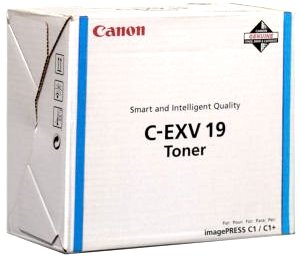 Azurový toner cyan Canon C-EXV 19 0398B002 pro ImagePRESS C1