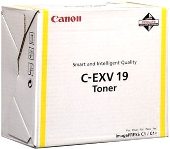Žlutý yellow toner Canon C-EXV 19 0400B002 pro ImagePRESS C1