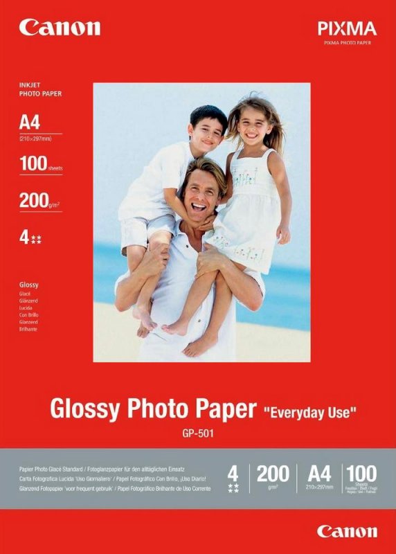 Papír ink Canon GP-501 - A4 100 listů 200g
