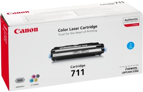 Canon 711 cyan 1659B002 - originální