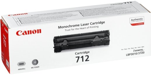 Canon 712 black 1870B002 - originální