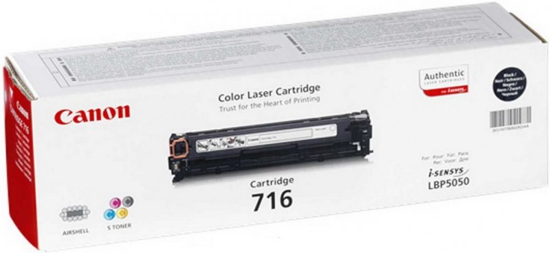 Canon 716 black 1980B002 - originální