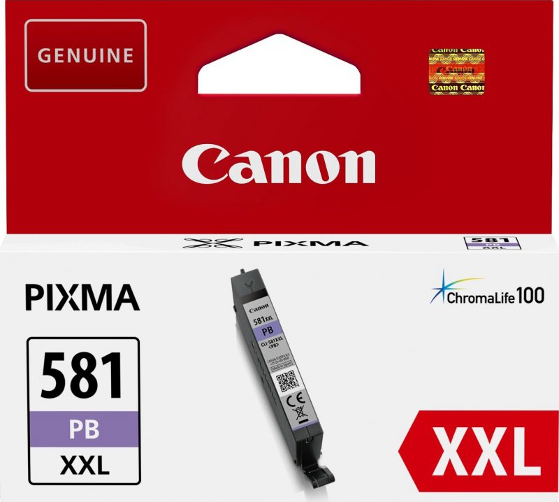 Canon CLI-581XXL PB photo blue 1999C001 - originální