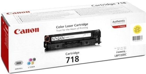 Canon 718 yellow 2659B002 - originální