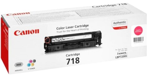 Canon 718 magenta 2660B002 - originální