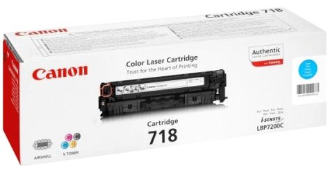 Canon 718 cyan 2661B002 - originální
