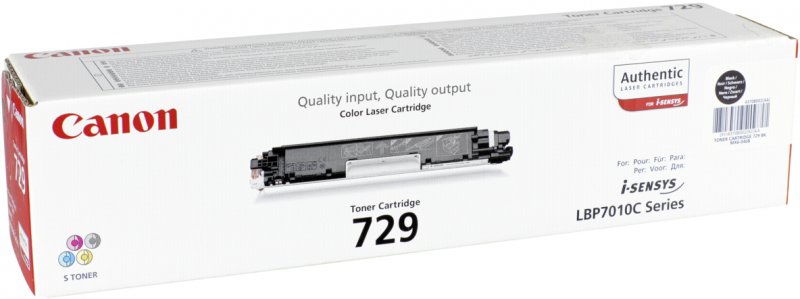 Canon 729 black 4370B002 - originální