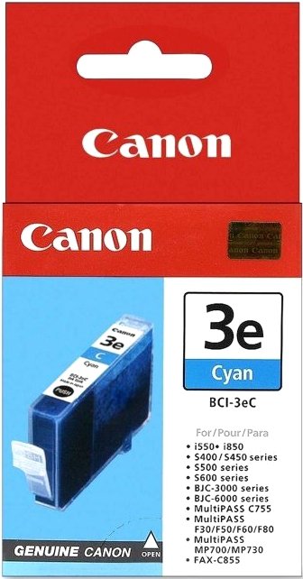 Canon BCI-3eC cyan 4480A002 - originální