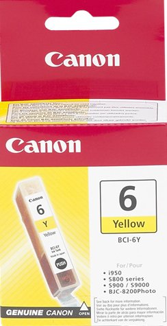 Canon BCI-6Y yellow 4708A002 - originální