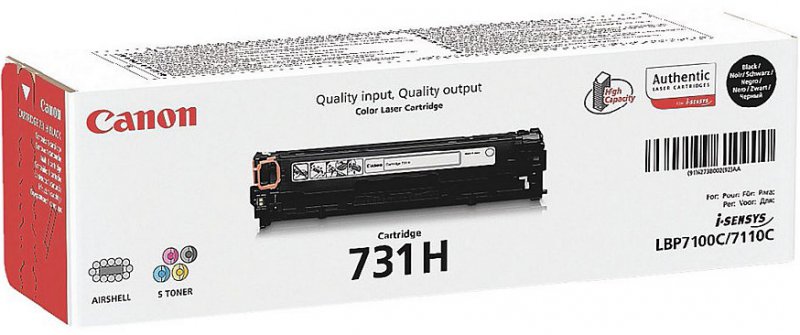 Canon 731H black 6273B002 - originální