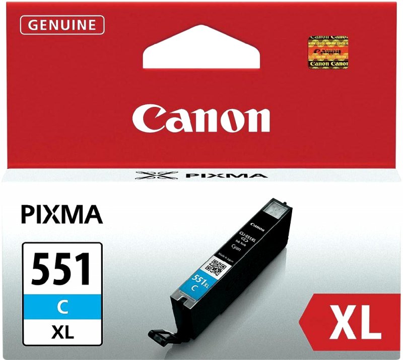Canon CLI-551XL C cyan 6444B001 - originální