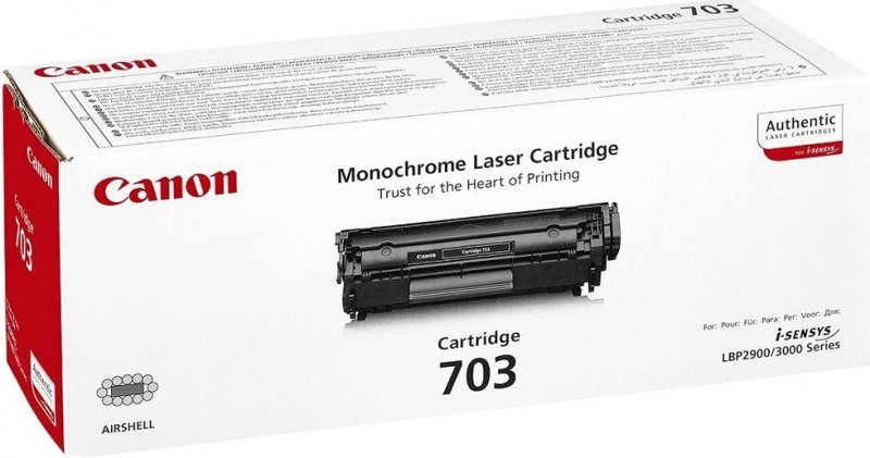 Canon 703 black 7616A005 - originální