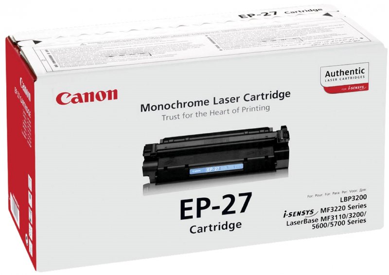 Canon EP27 black 8489A002 - originální