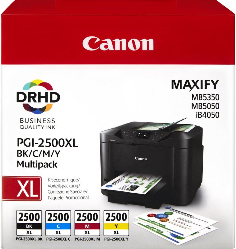 Canon PGI-2500XL CMYK multipack 9254B004 - originální