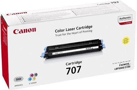 Canon 707 yellow 9421A004 - originální