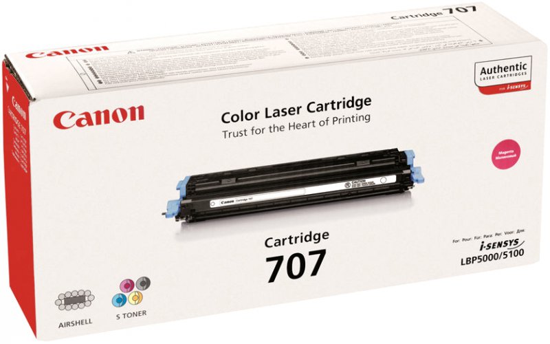 Canon 707 magenta 9422A004 - originální