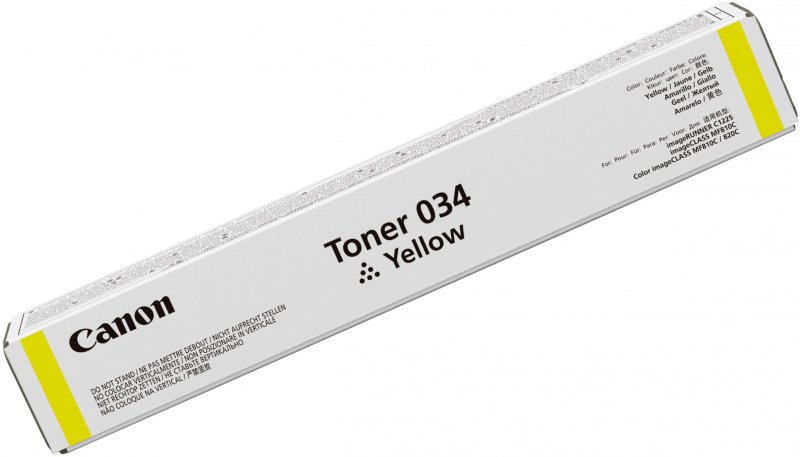 Žlutý toner yellow CANON 034 Y pro iR C1225 / C1225iF