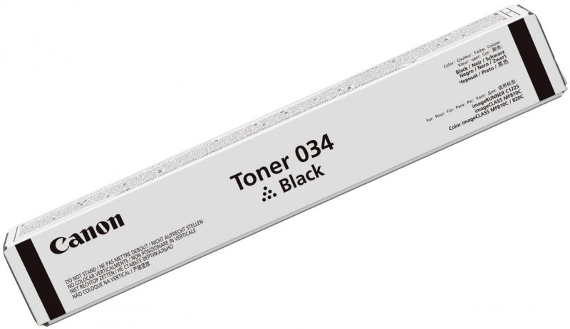 Černý toner black CANON 034 Bk pro iR C1225 / C1225iF