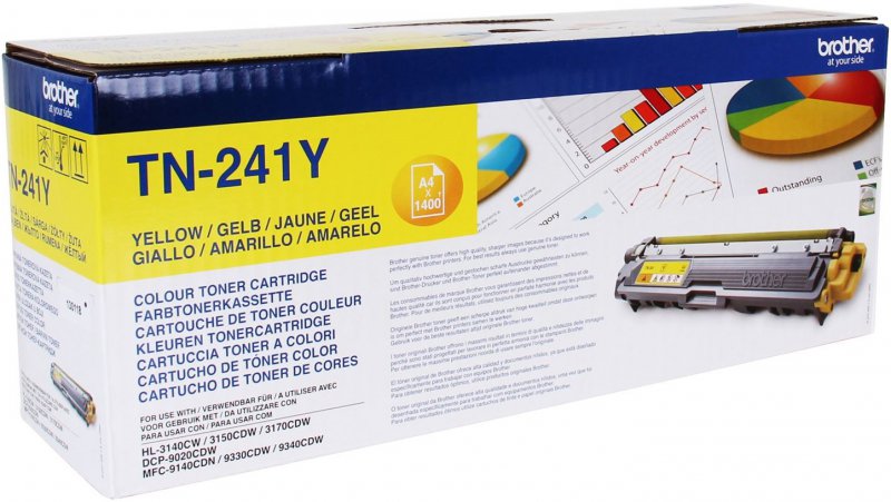 Brother TN-241Y yellow - originální