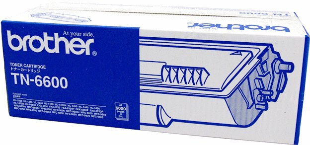 Brother TN-6600 black - originální