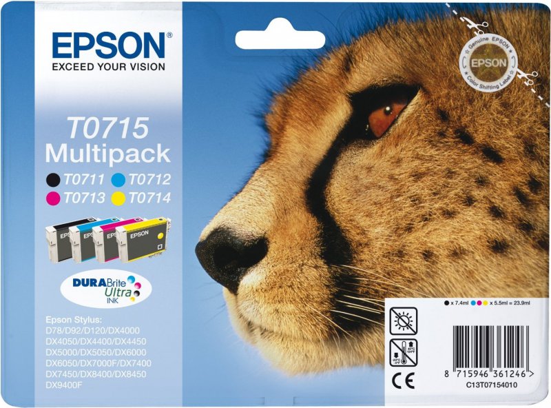Epson C13T071540 CMYK - originální