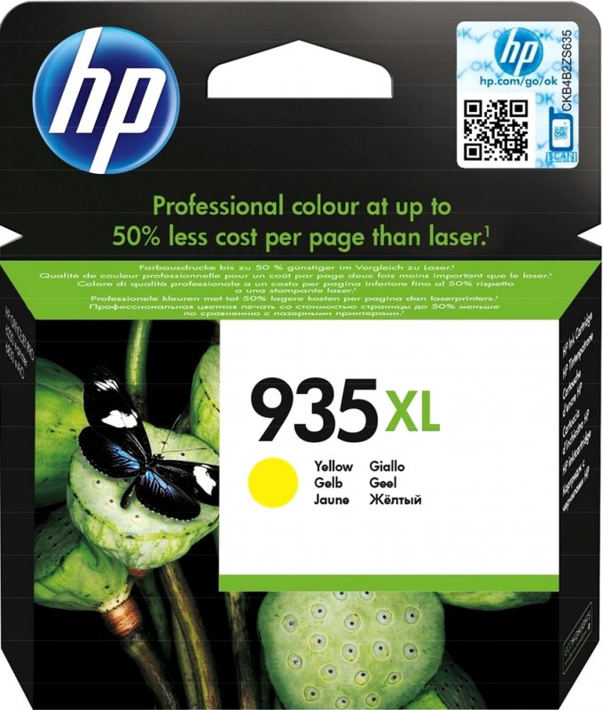 HP 935XL yellow C2P26AE - originální