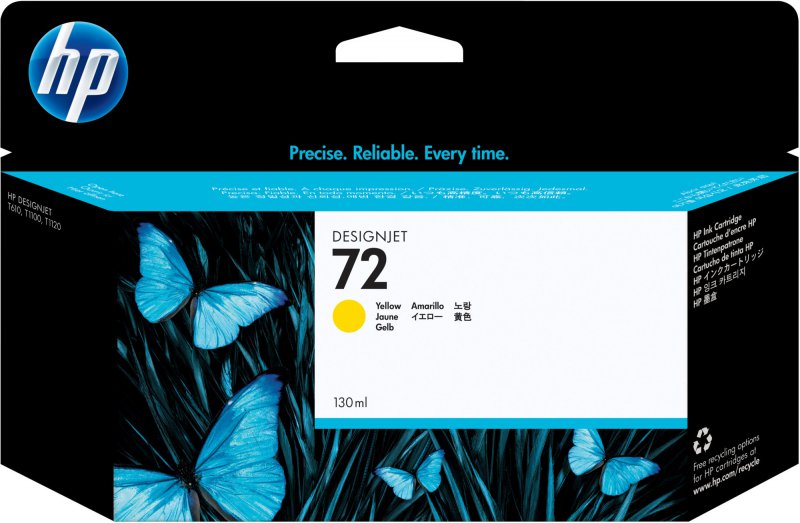 HP 72 yellow C9373A - originální