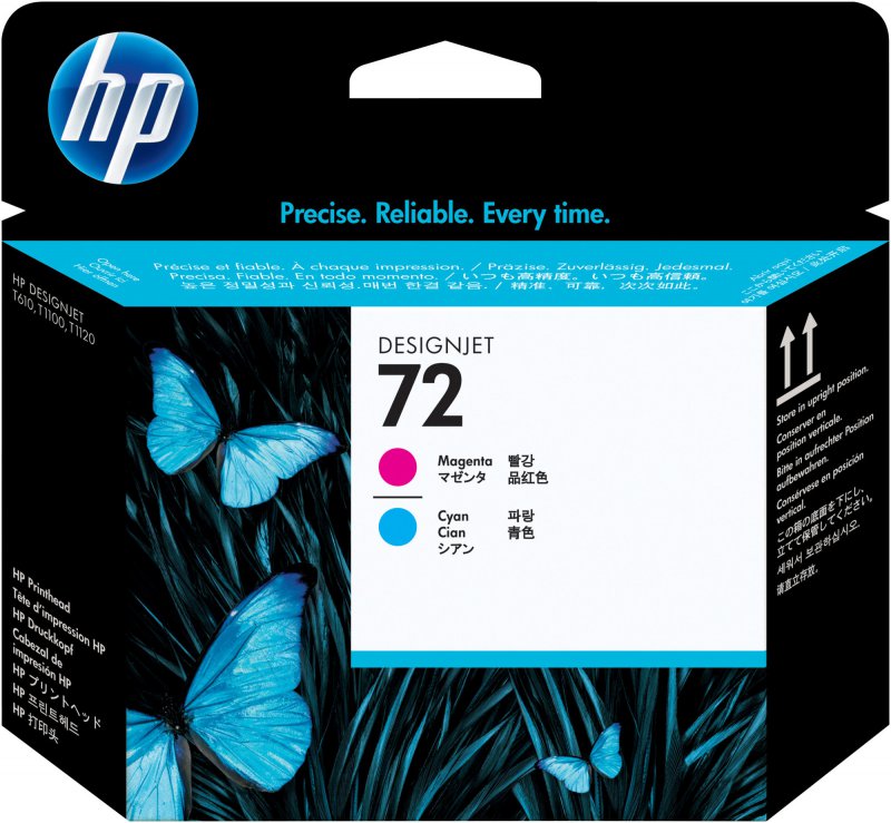 HP 72 cyan/magenta C9383A - originální