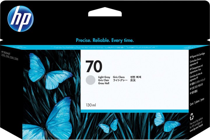 HP 70 light grey C9451A - originální