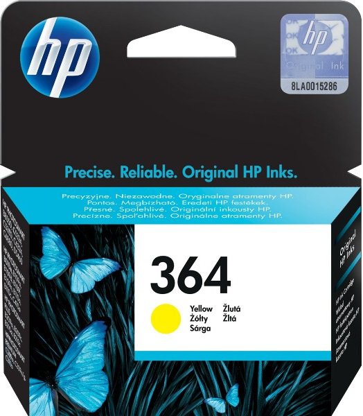 HP 364 yellow CB320E - originální