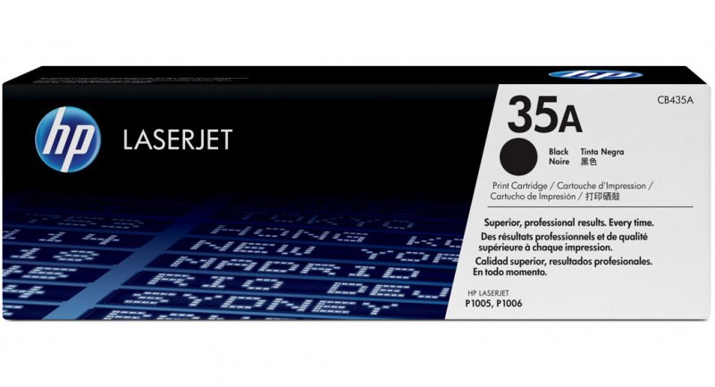 HP 35A black CB435A - originální