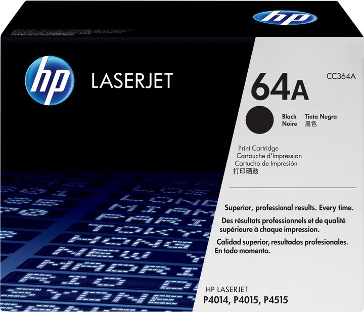 HP 64A black CC364A - originální