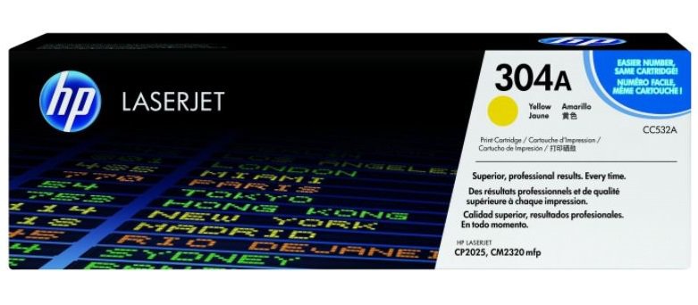 HP 304A yellow CC532A - originální