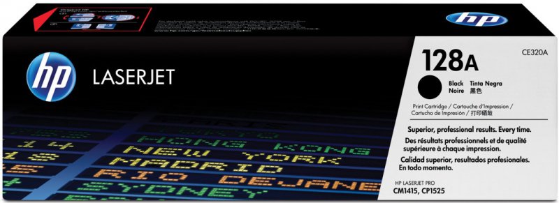 HP 128A black CE320A - originální