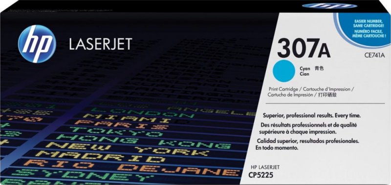 HP 307A cyan CE741A - originální