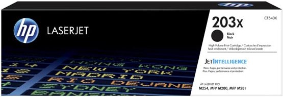 HP 203X black CF540X - originální