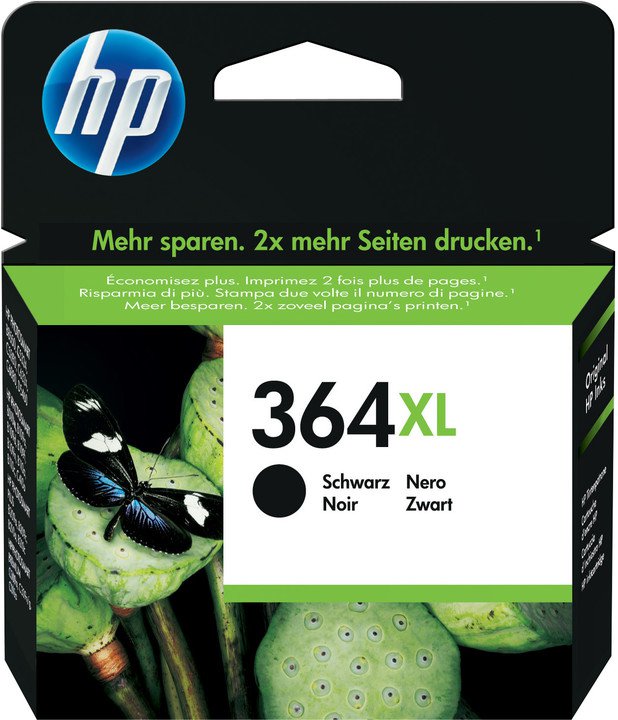 HP 364XL black CN684E - originální